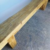 Bench in solid wood