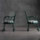 Sculptural Garden Armchairs, France, 1950s