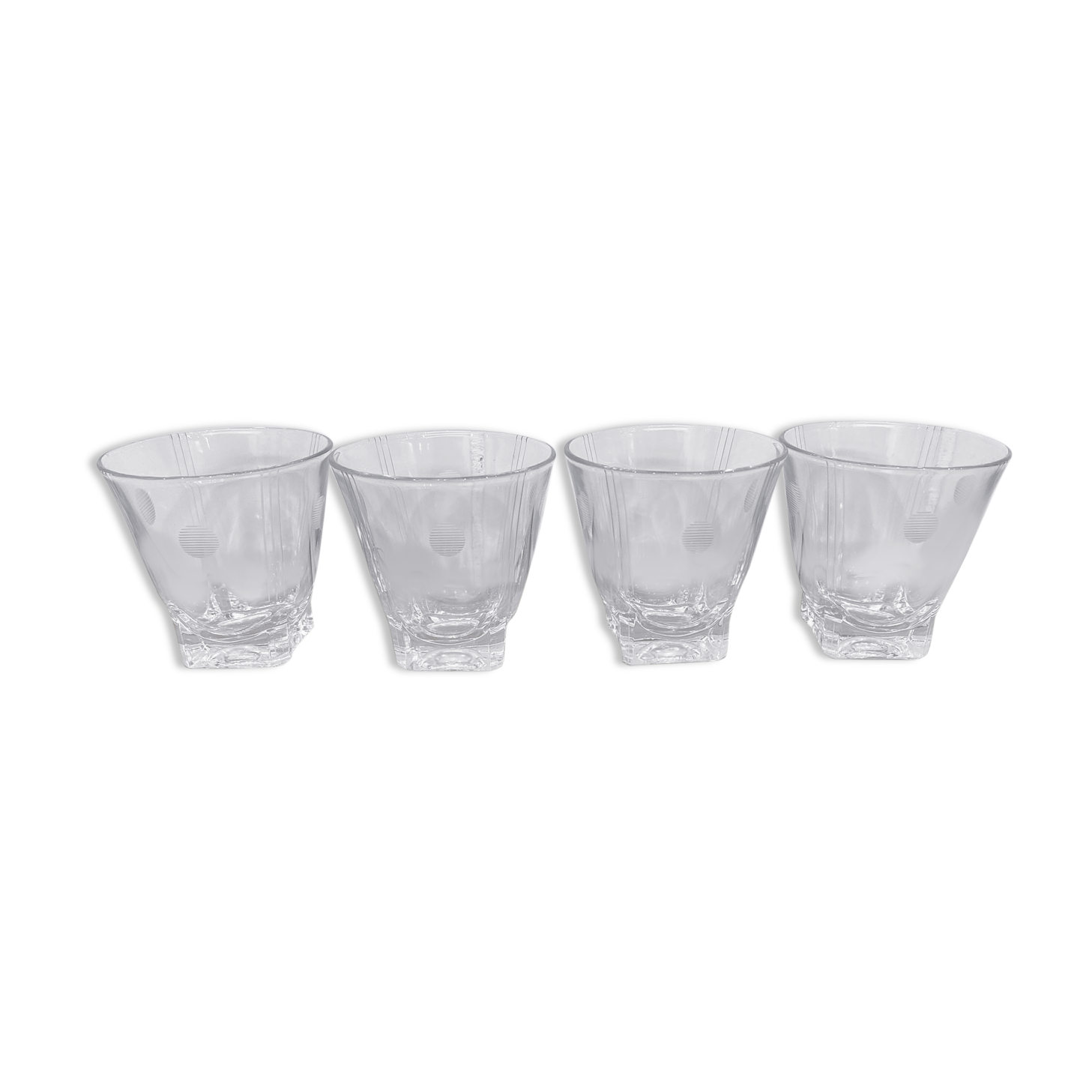 4 digestive glasses