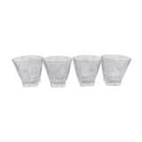 4 verres à digestif