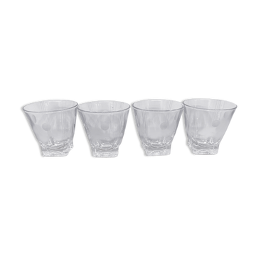 4 digestive glasses
