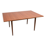 Table à manger extensible des années 60 en teck