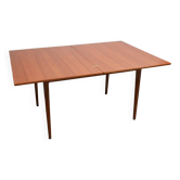 Table à manger extensible des années 60 en teck