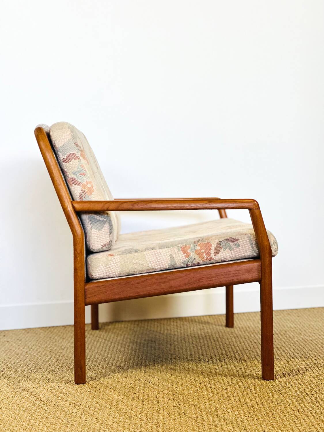 Banquette danoise en teck dyrlund