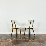 Set of 6 No. 124 Chairs by Helena & Jerzy Kurmanowicz, 1960s,