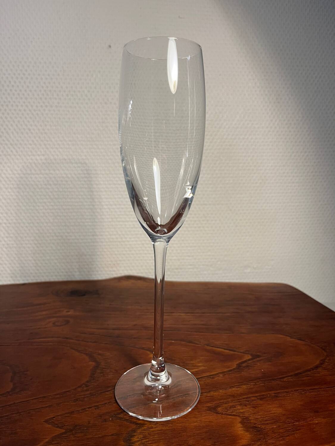 Crystal champagne stemmed glass flute cup