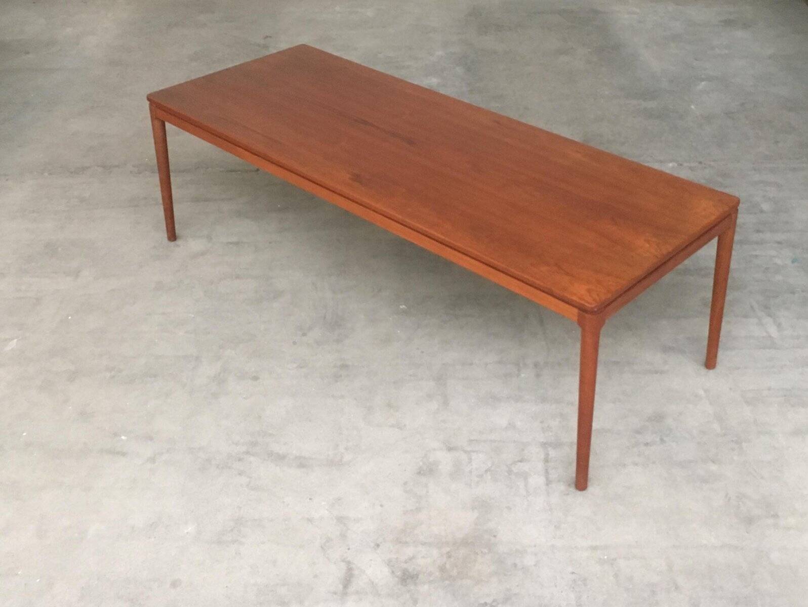 Danish teak coffee table from the mid-century by Anton Kildeberg Møbelfabrik.