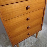 Vintage 1960s light wood clothing