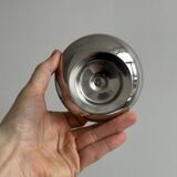 Set of 6 shiny metal bowls