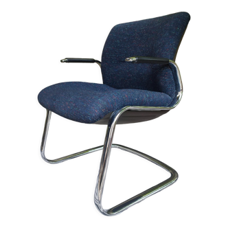 Vintage Pohlschroder steelcase strafor armchair