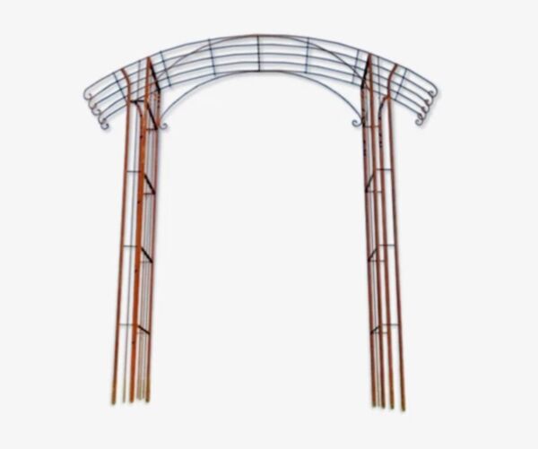 Arche de jardin en fer forgé