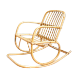 Rocking flesh child rattan