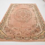 5x9 Copper Brown Oriental Persian Rug 166x273Cm