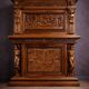 Antique solid wood furniture richly carved, in Renaissance style.
