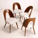 Set of four dining chairs, Antonín Šuman, 1960s, Czechoslovakia