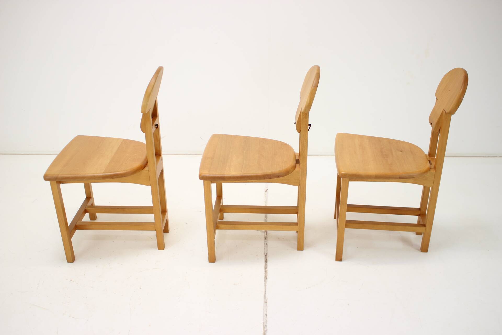 Set Of 3 Scandinavian Style Chairs, Finland, 1970s