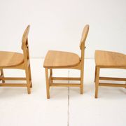 Set Of 3 Scandinavian Style Chairs, Finland, 1970s
