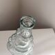 Vintage carp fish glass pitcher bottle