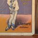 Affiche publicitaire cartonnée Amourette