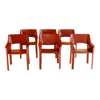 Couro armchairs