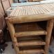 Bureau en bambou avec sa chaise