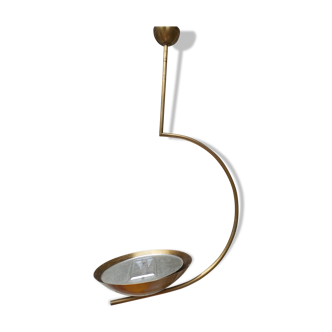 Contemporary halogen pendant light