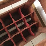 Caisse evian bottle holder