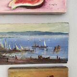 Italian seaside painting