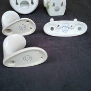Wall mounted coat rack: Paris porcelain bathroom accessories
