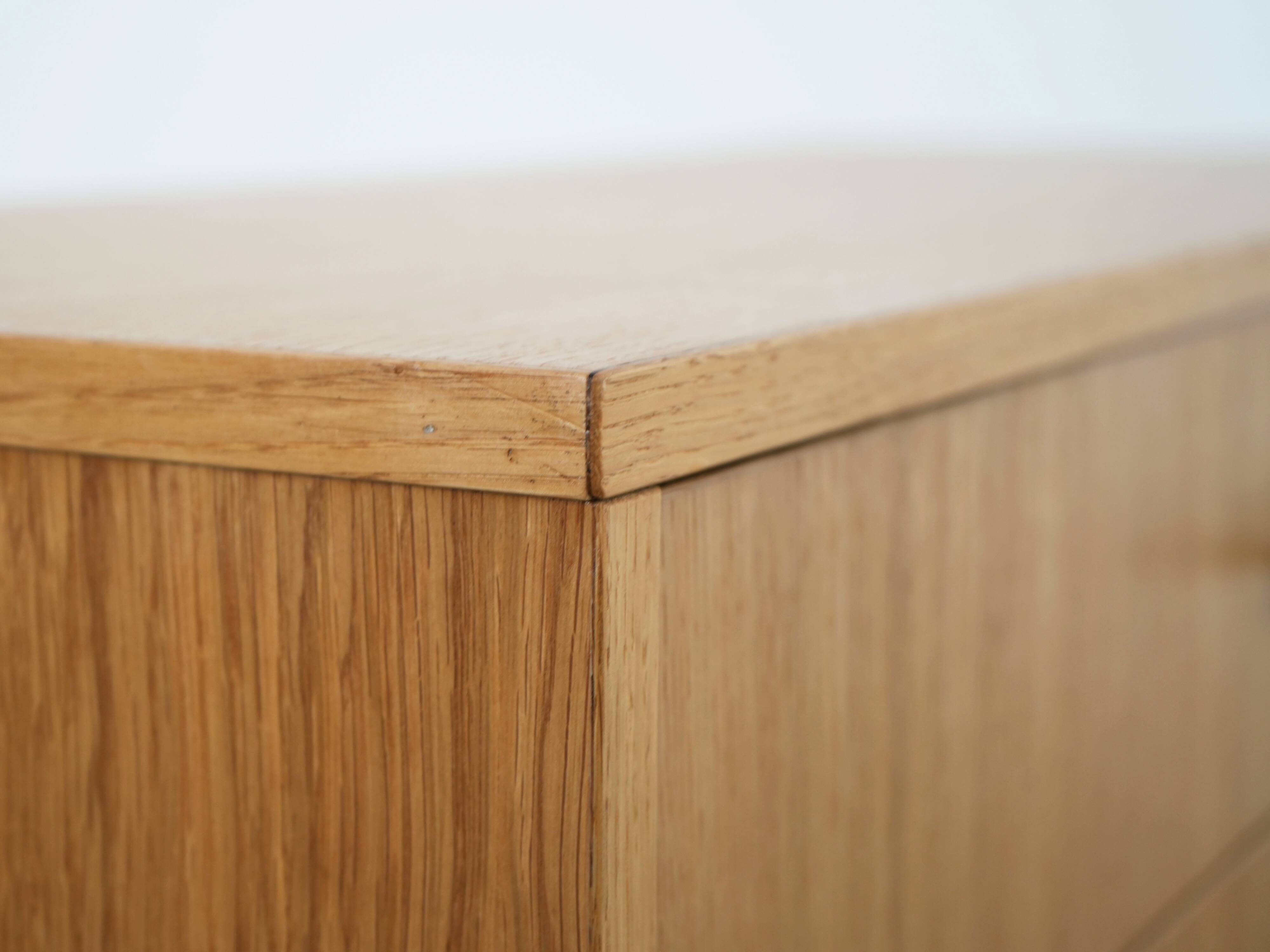 Oak chest of drawers, Scandinavian design