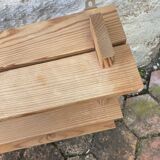 Vintage pine wall shelf
