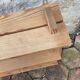 Vintage pine wall shelf