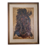 Vintage horse portrait