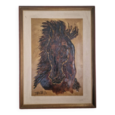 Vintage horse portrait