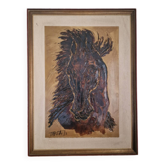 Vintage horse portrait