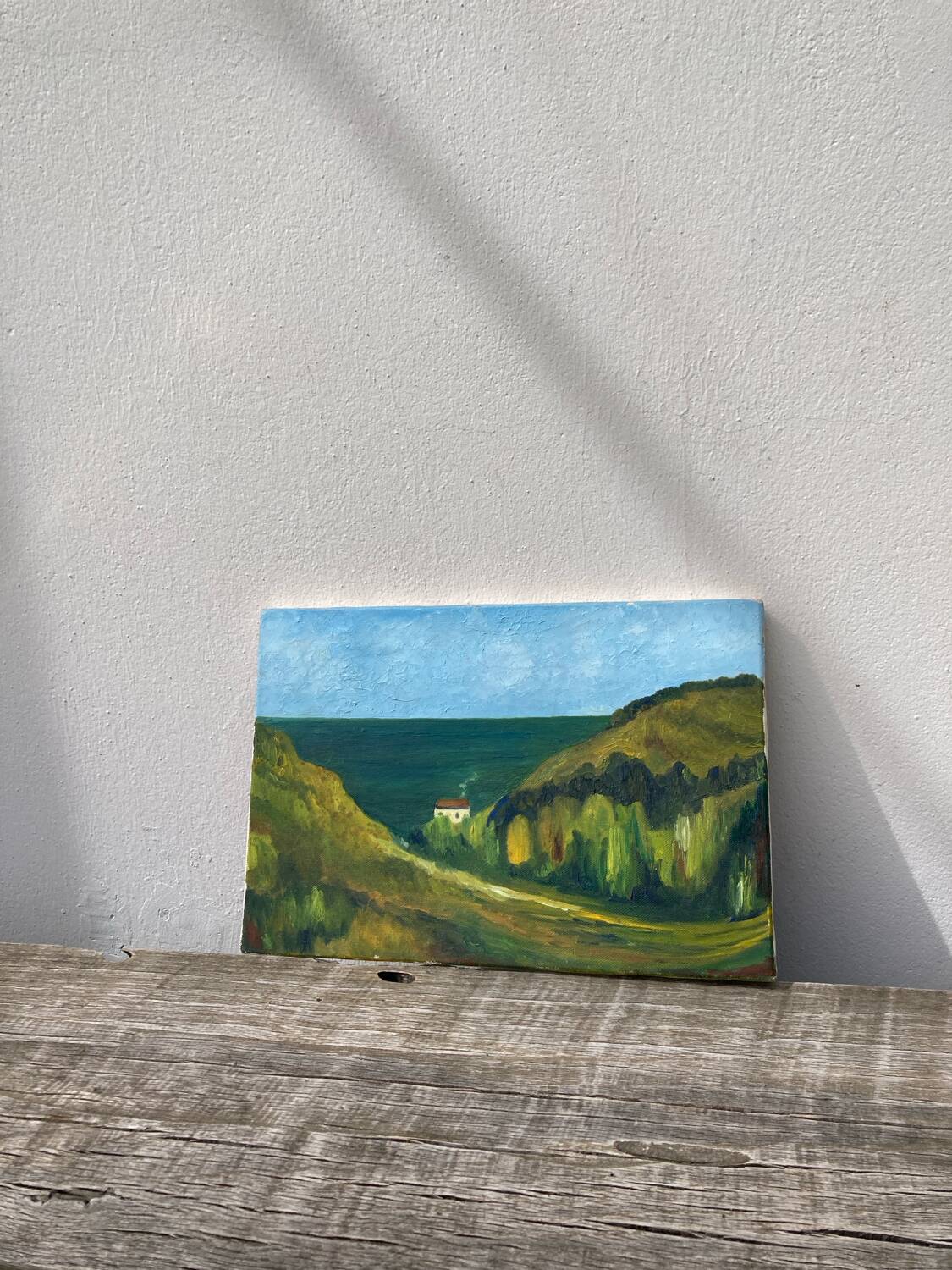 Peinture à l'huile paysage