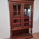 Mahogany display case