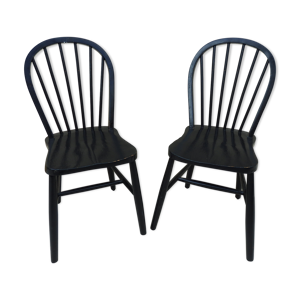Paire de chaise Windsor
