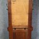 Coat rack - antique oak coat stand - mirror - marble