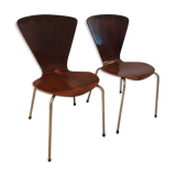 Pair of chairs 50s