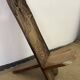 African carved wooden palaver chair