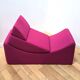 Lina modular armchair