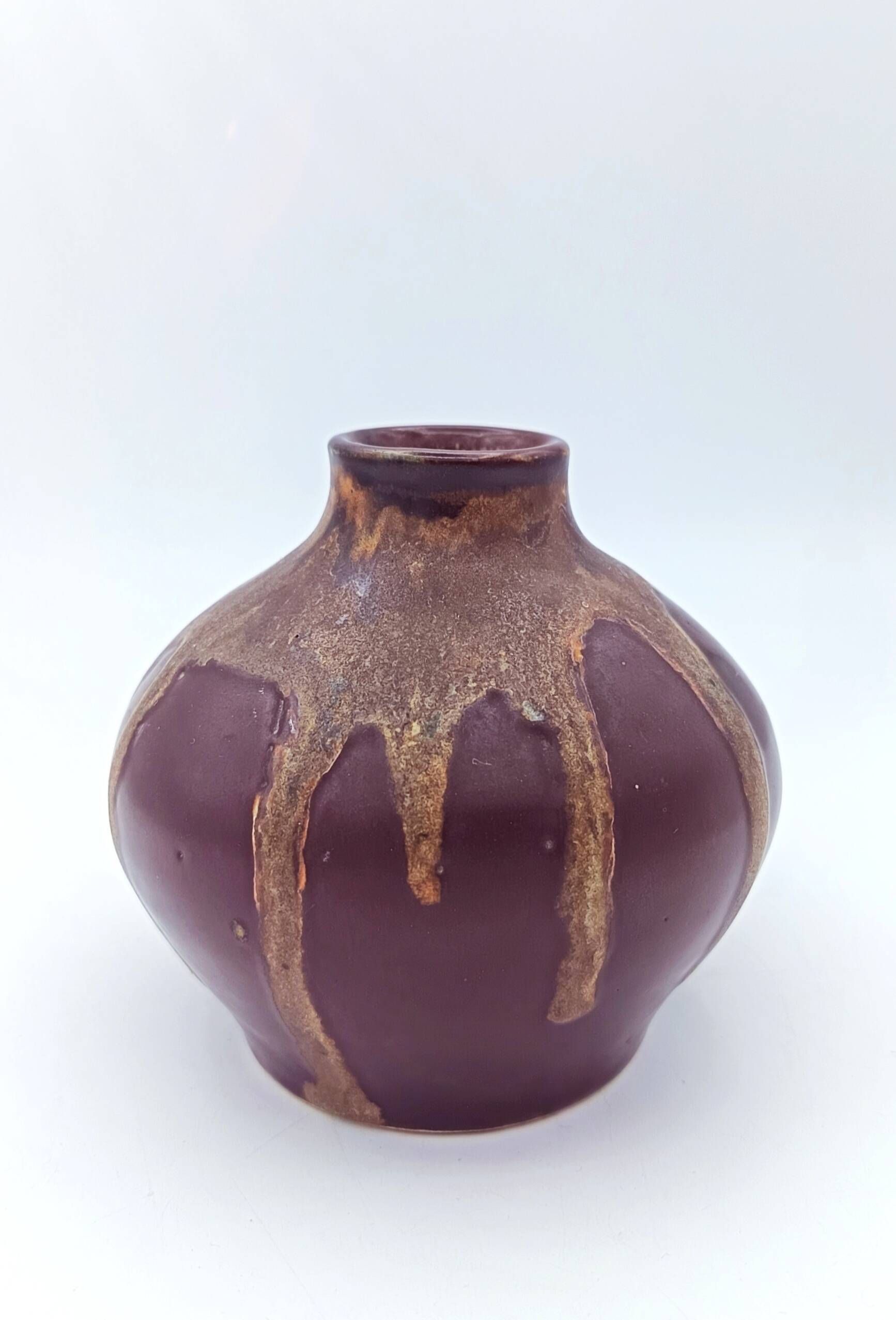 Stoneware vase Jean Pointu - St Amand en Puisaye