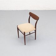 Set of 4 dining chairs by Lübke, 1960s