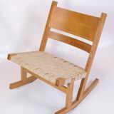 Rocking Chair Model GE674 Made In Olied Oak By Hans J. Wegner For Getama