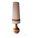 70s ceramic floor lamp