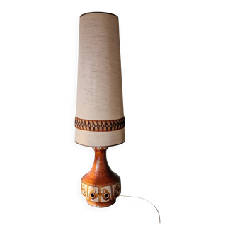 70s ceramic floor lamp