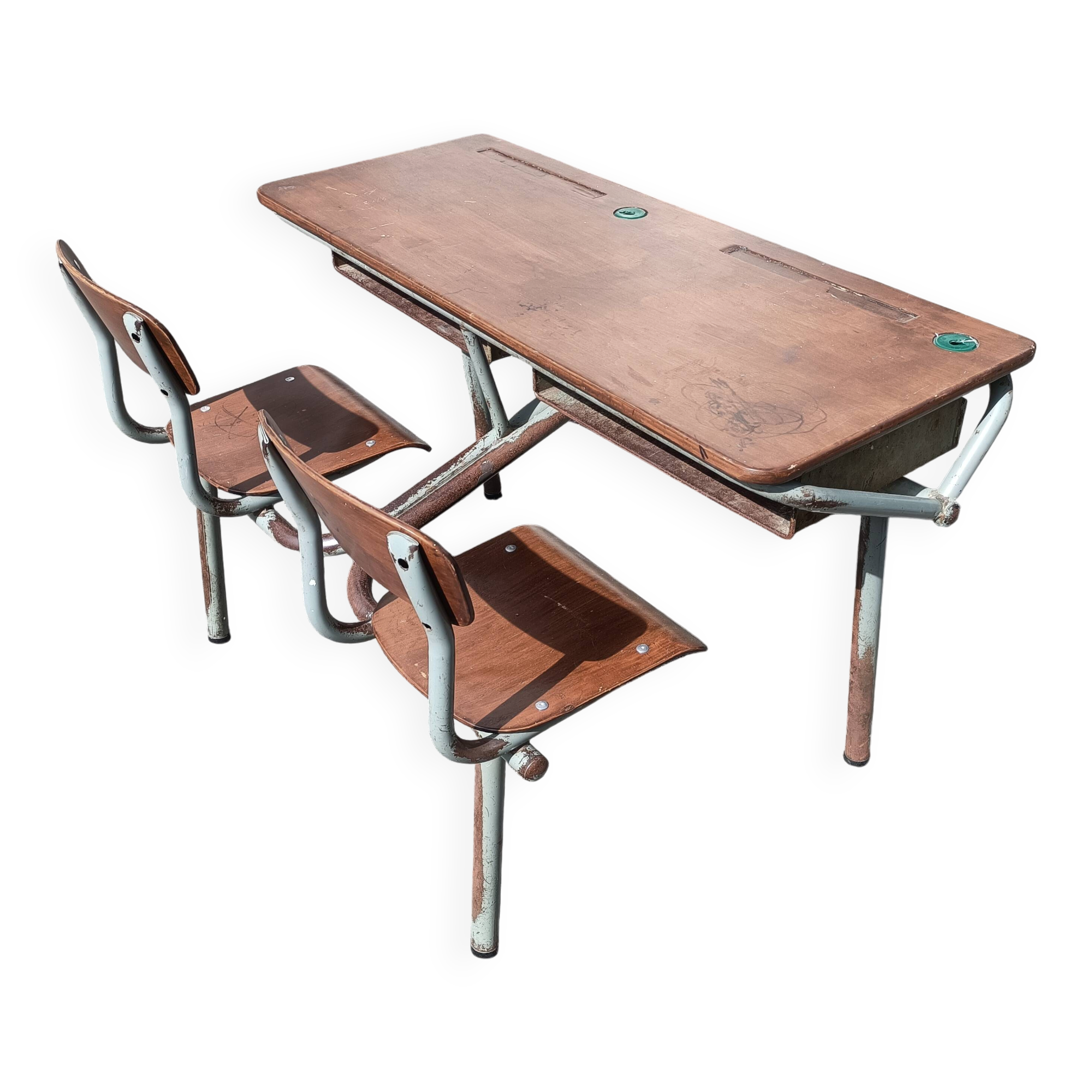 Double school desk GUYOT