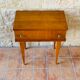 Table de chevet vintage sur pieds compas,  1950