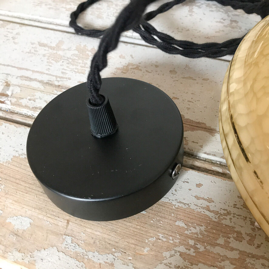 Clichy glass pendant lamp